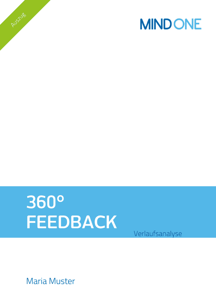 Vorschau auf ITO / MINDONE 360° Feedback Reports mit modularen Komponenten, z. B. Kompetenzmodell, Ranking der Top- & Low-Werte, Entwicklungs-Empfehlungen und Fremdeinschätzung.