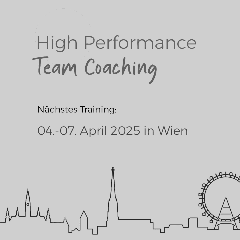 High Performance Team Coaching Training in Wien, 04.–07. April 2025